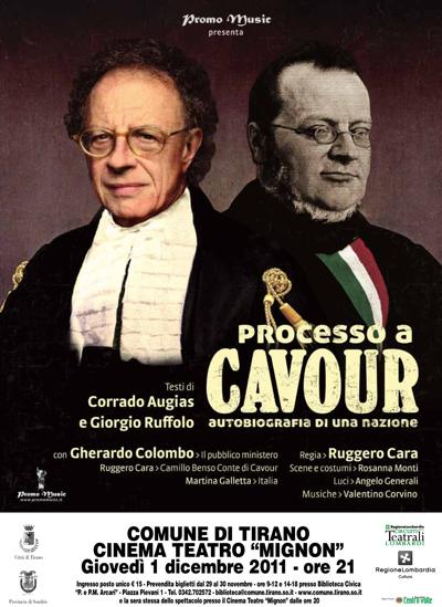 Tirano Teatro propone PROCESSO A CAVOUR